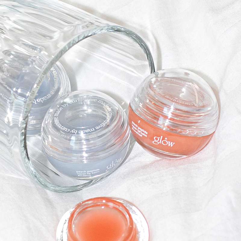 GLOW Peach Peptide Repair Lip Balm 8g