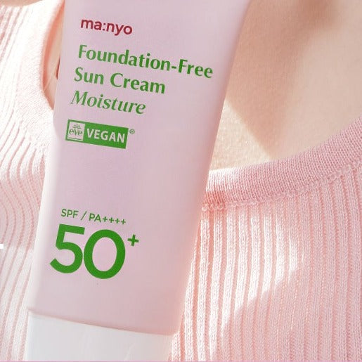 MA:NYO Vegan Foundation-Free Sun Cream Moisture SPF 50+ 50ml