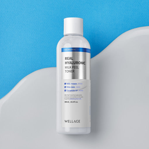 WELLAGE Real Hyaluronic Milkpeel toner