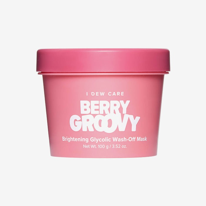 I DEW CARE Berry Groovy Brightening Glycolic Wash Off Mask