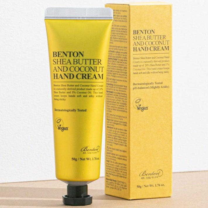 BENTON Shea Butter and Coconut Hand Cream 50ml