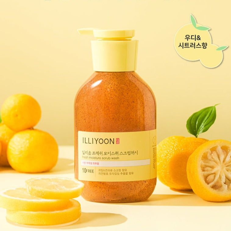 ILLIYOON Fresh Moisture Scrub Wash 400ml