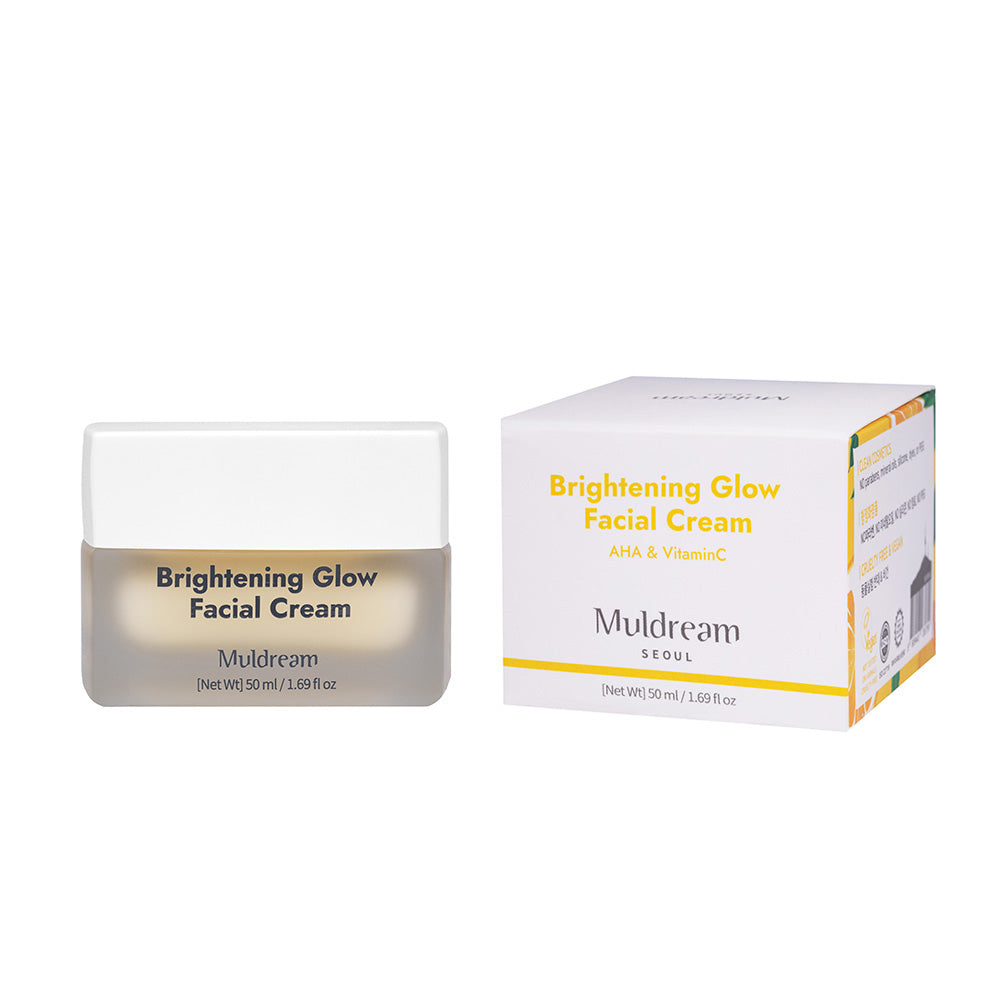 MULDREAM Brightening Glow Facial Cream-AHA Vitamin C 50ml