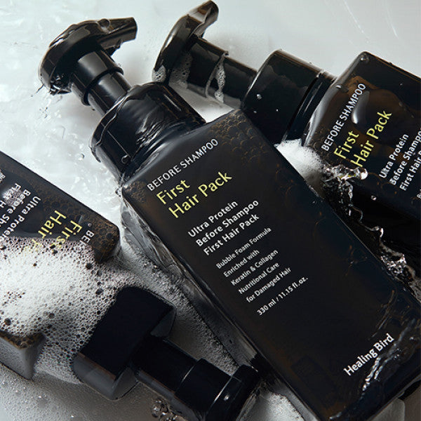 HEALING BIRD Ultra Protein Before Shampoo First Hair Pack 330ml