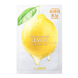 THE SAEM Natural Mask Sheet Lemon