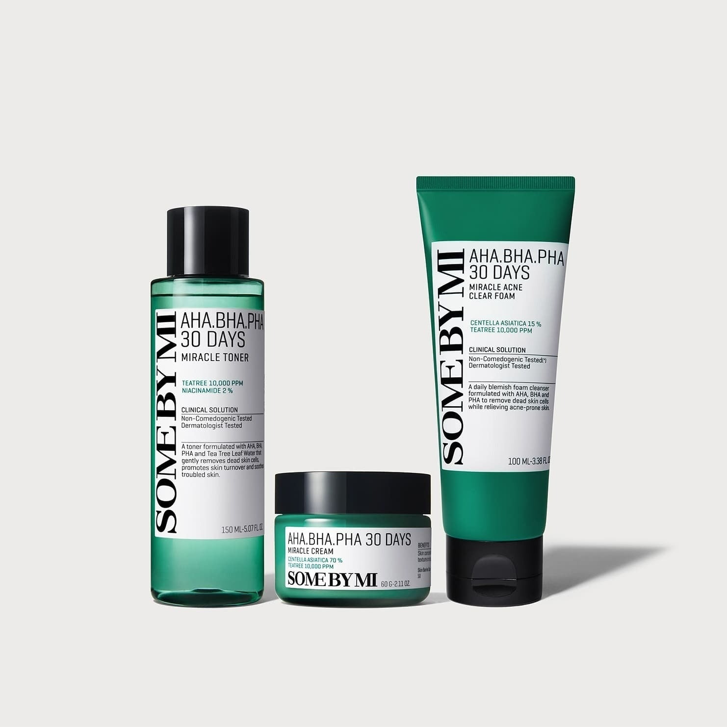 SOME BY MI Miracle Best Set (Foam+Toner+Cream)