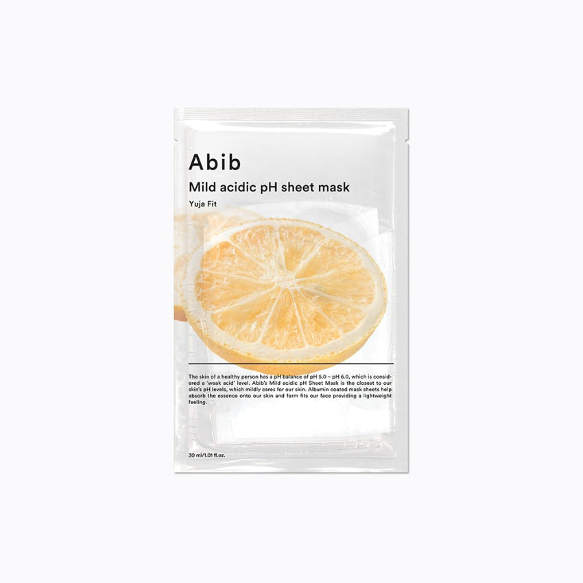 ABIB Mild Acidic pH Sheet Mask - Yuja