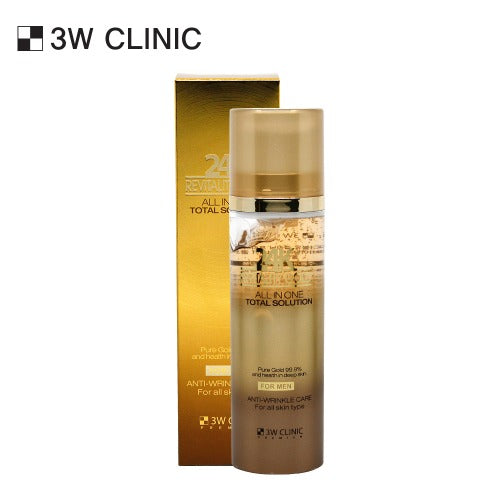 3W CLINIC Premium Revitality 24K Gold All In One For Men 150ml