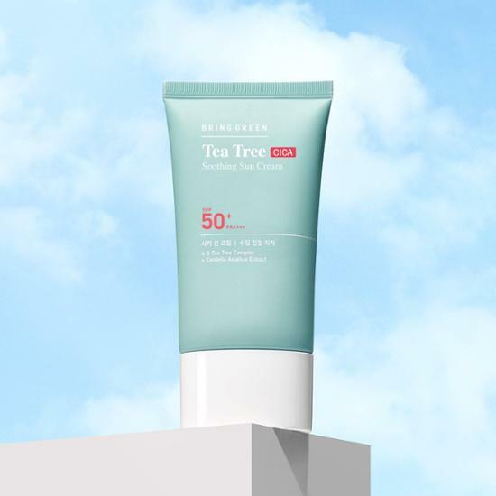 BRINGGREEN Teatree Cica Soothing Sun Cream SPF50+ 50ml