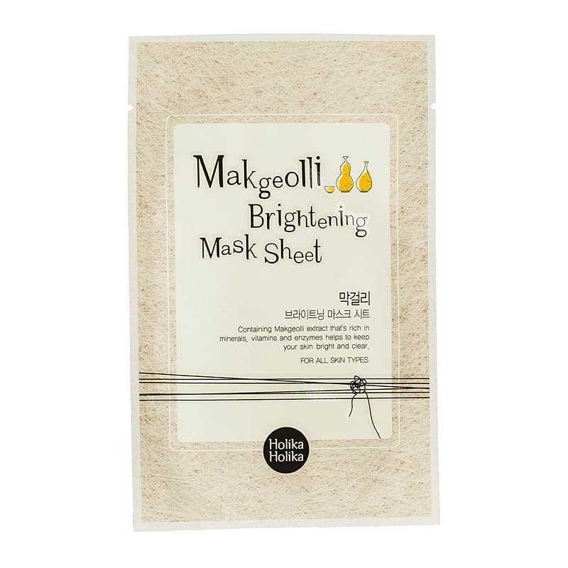 HOLIKA HOLIKA Makgeollie Brightening Masksheet