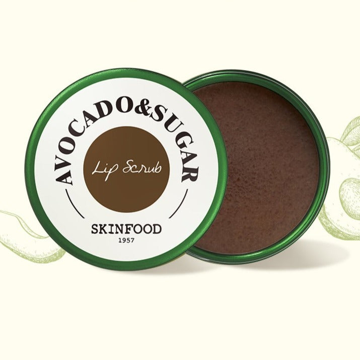 SKINFOOD Avocado & Sugar Lip Scrub 14g