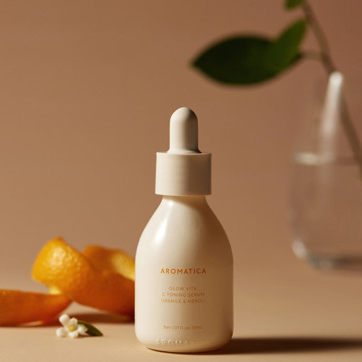 AROMATICA Glow Vita C Orange & Neroli Toning Serum 30ml