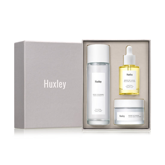 HUXLEY Extra Moisture Trio Set (Toner +Oil + Cream)