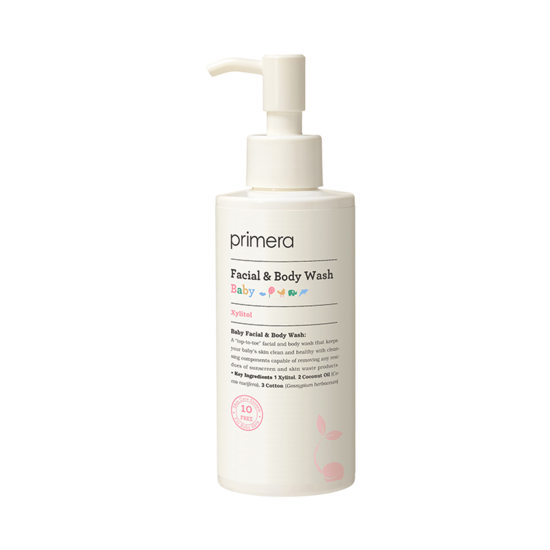 PRIMERA Baby Facial and Body Wash 250ml