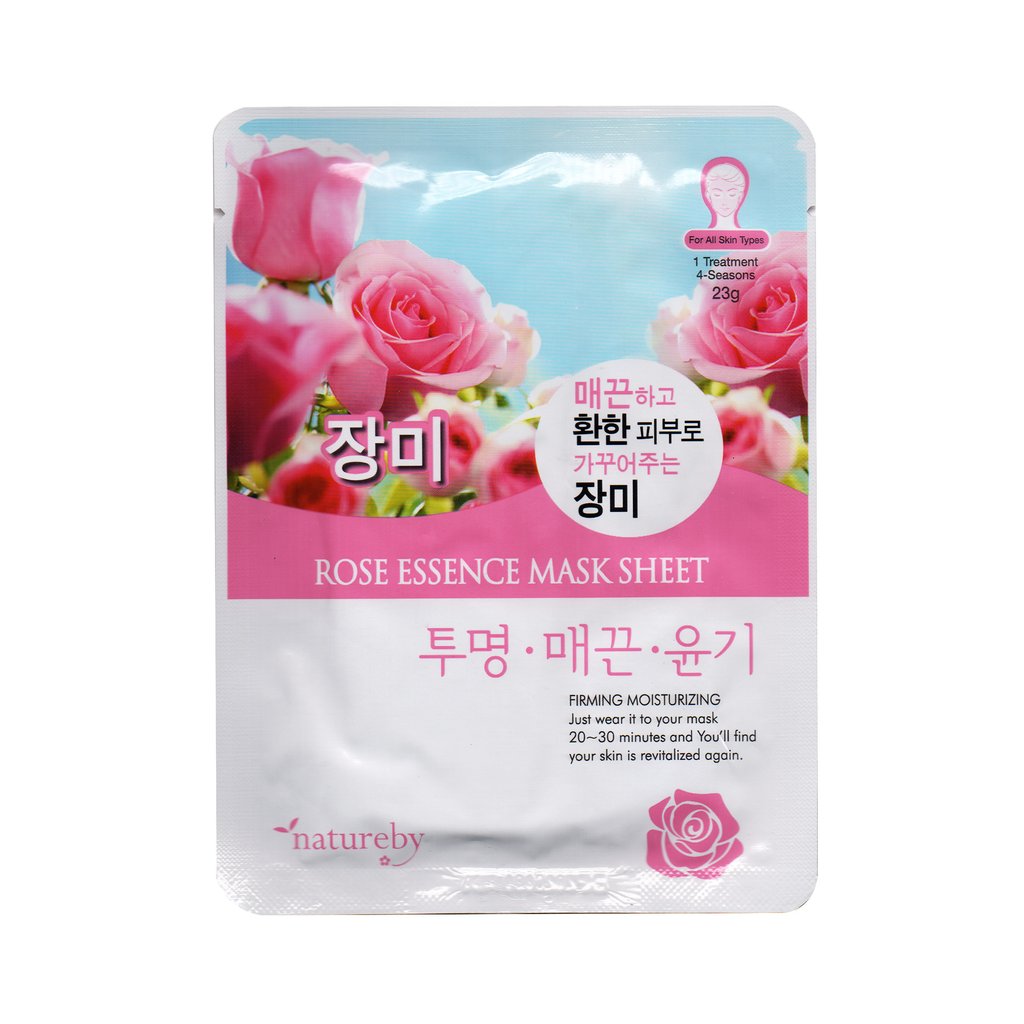 NATUREBY Essence Mask Rose 1+1