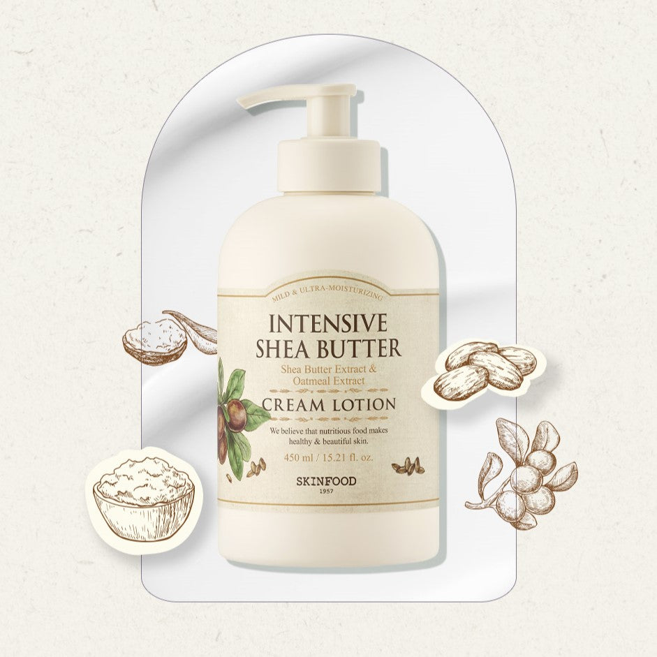 SKINFOOD Intensive Shea Butter Cream Lotion 450ml