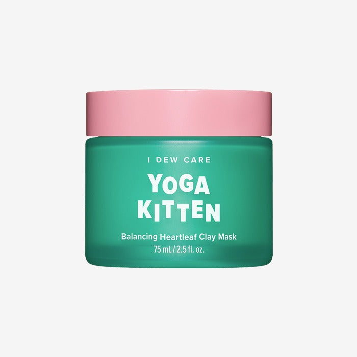 I DEW CARE Yoga kitten Balancing Heartleaf Clay Mask