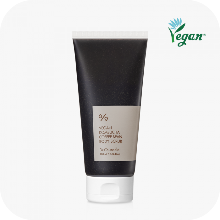 DR.CEURACLE Vegan Kombucha Coffee Bean Body Scrub