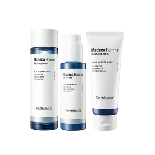 CENTELLIAN 24 Madeca Homme Full Set (Toner, Essence, Cleansing Foam)