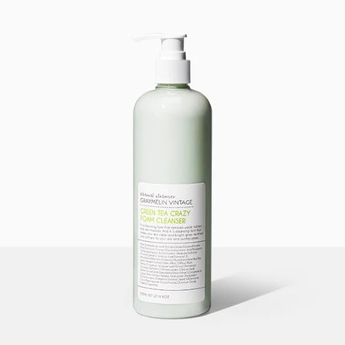 GRAYMELIN Green Tea Crazy Foam Cleanser 500mL