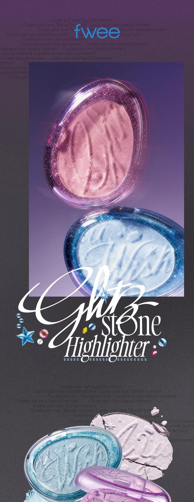 fwee Glitz Stone Highlighter