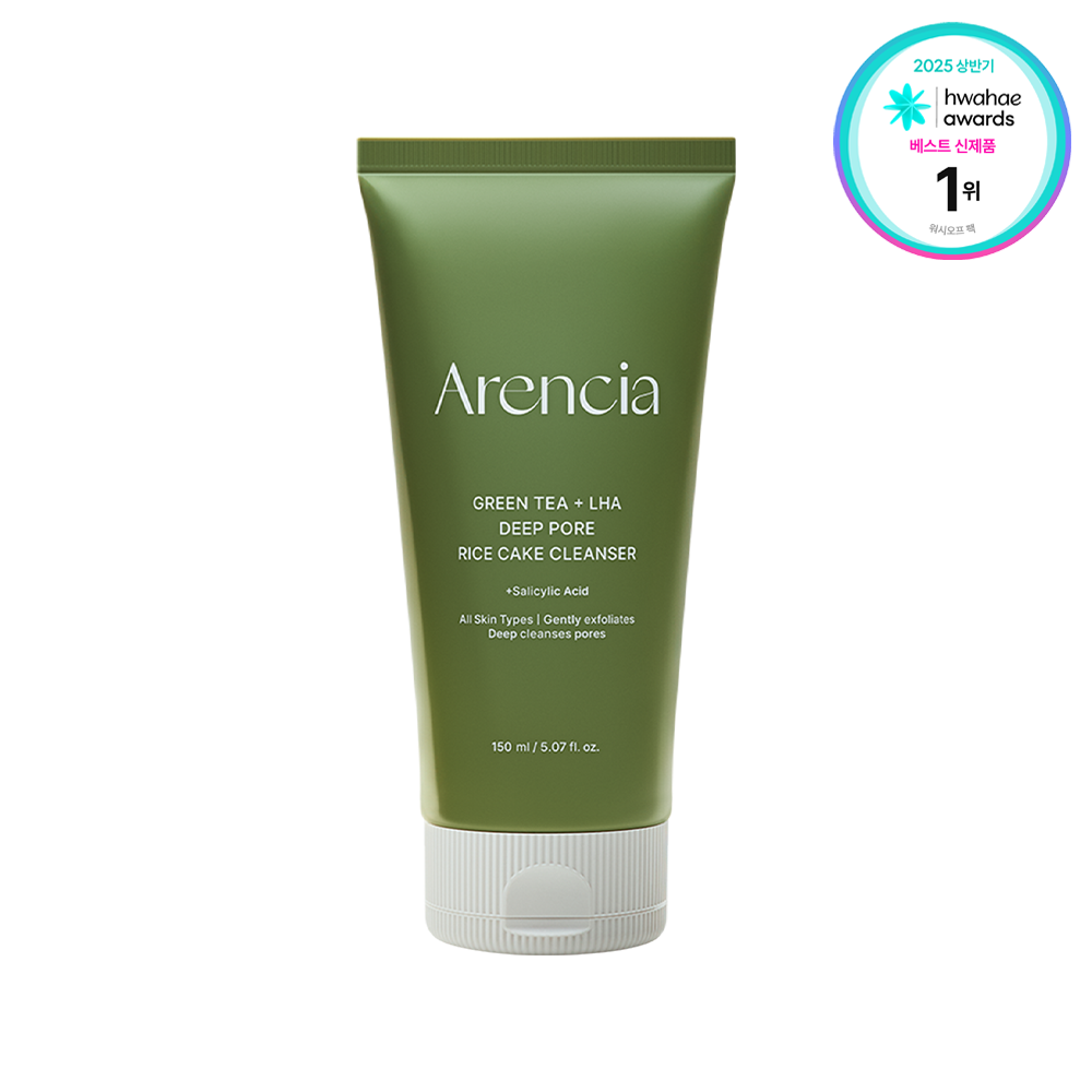 Arencia Green Tea + LHA Deep Pore Mochi Cleanser