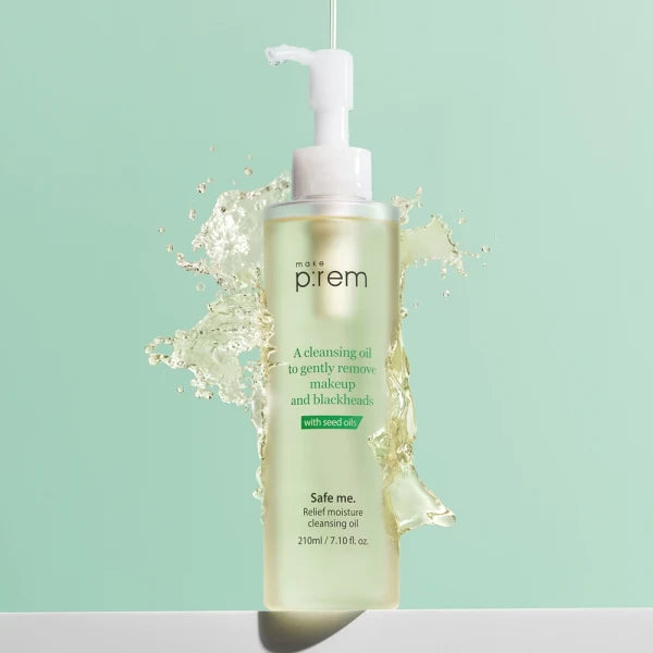 MAKE P:REM Safe Me Relief Moisture Cleansing Oil 210ml