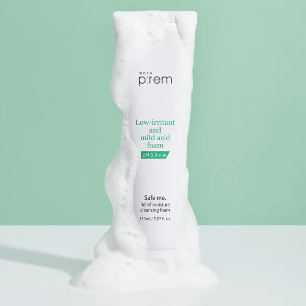 MAKE P:REM Safe Me Relief Moisture Cleansing Foam