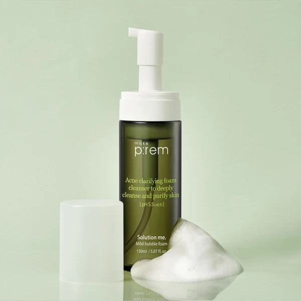 MAKE P:REM Solution Me Mild Bubble Foam 150ml