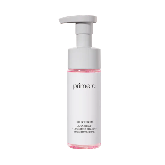 PRIMERA Men In The Pink Aqua Shield Cleansing And Shaving Micro Bubble Foam 150ml