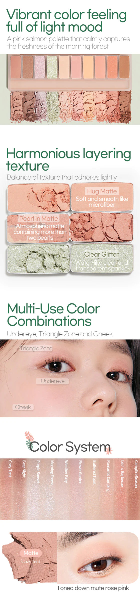 ETUDE Play Color Eyes Palette #Good Morning Camping