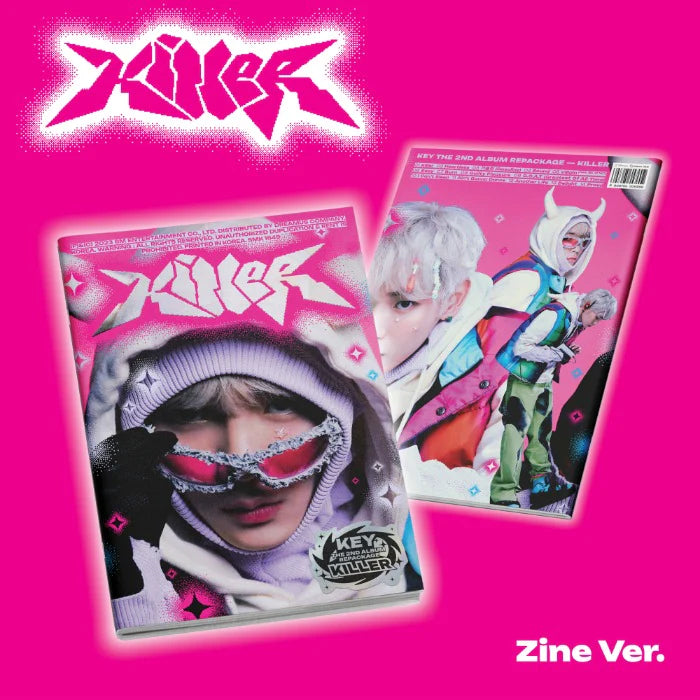 KEY The 2nd Album Repackage - 'Killer' (Zine Ver.)