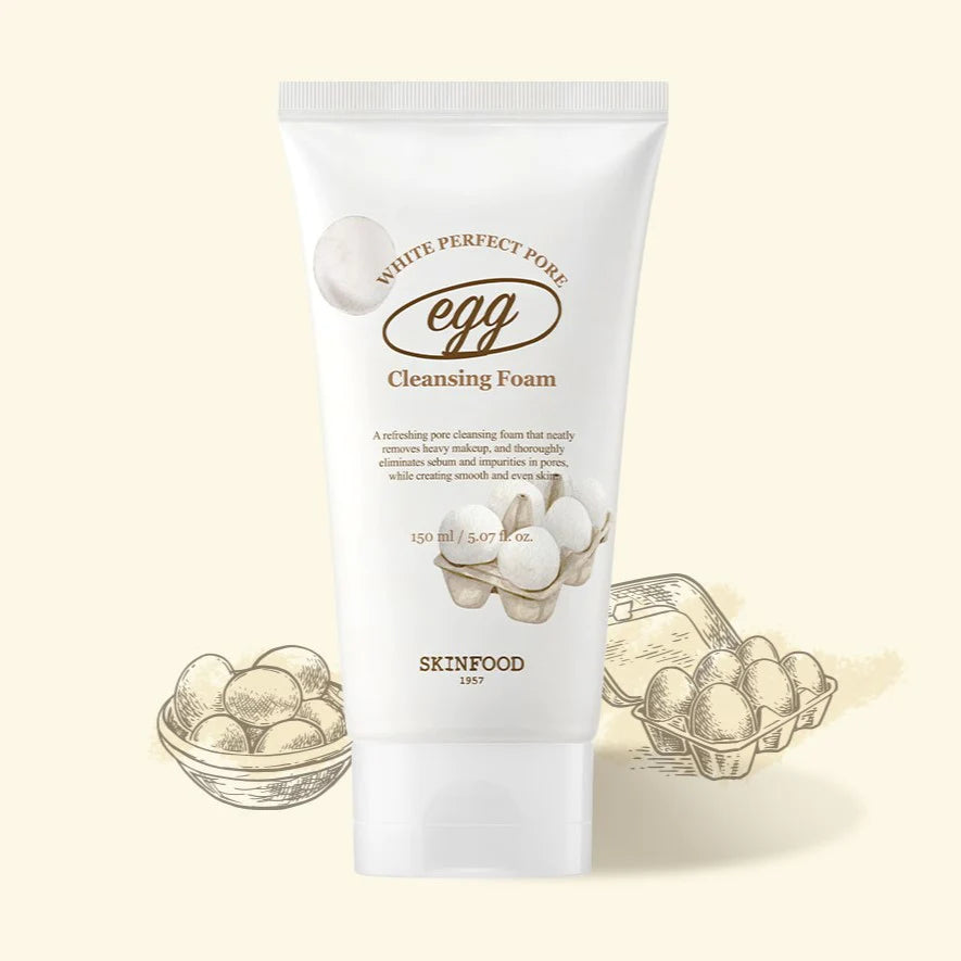 SKINFOOD Egg White Perfect Pore Cleansing Foam 150ml