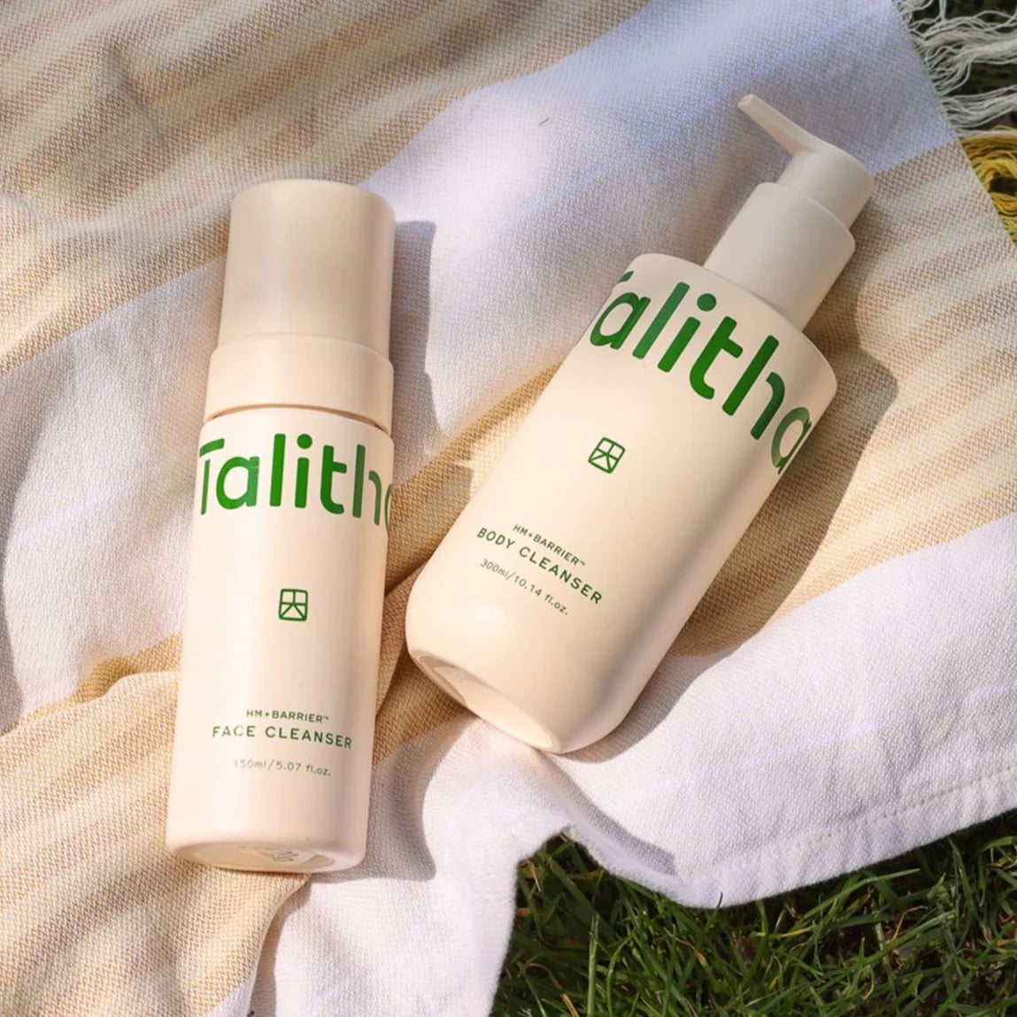 TALITHA KOUM HM+ Barrier Cleanser Duo (Body Cleanser & Face Cleanser)