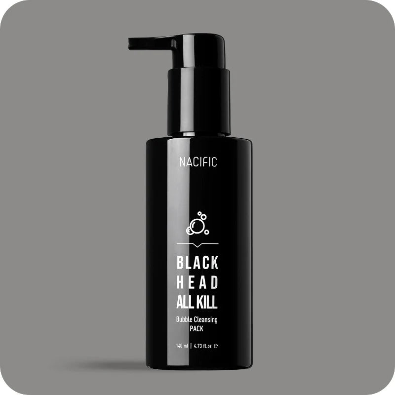 NACIFIC Black Head All Kill Bubble Cleansing Pack 140ml