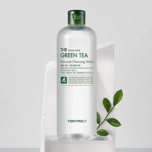 TONY MOLY The Chok Chok Green Tea No-Wash Cleansing Water 500ml